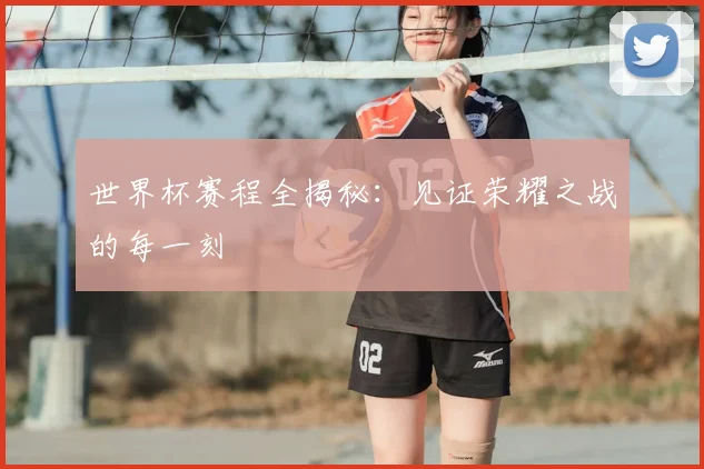 世界杯赛程全揭秘：见证荣耀之战的每一刻